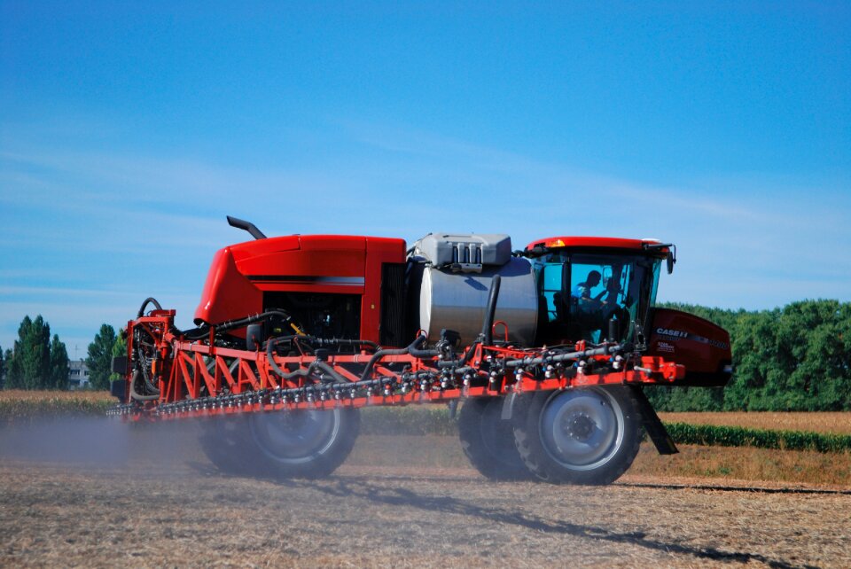 Spraying fields agriculture