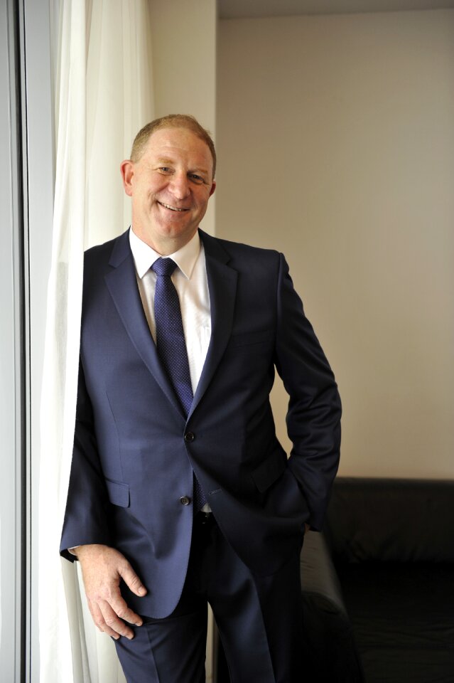 Man suit man smiling