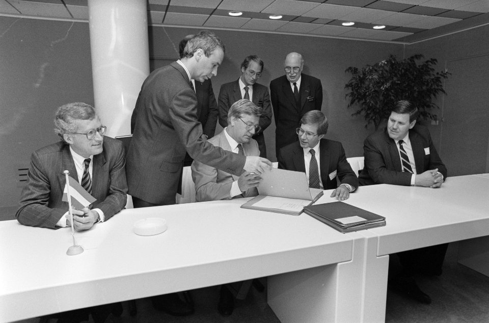 Opdracht Optiebeurs Optiebeurs samen met American Stock Exchange (AMEX) 1e Amer, Bestanddeelnr 934-0535