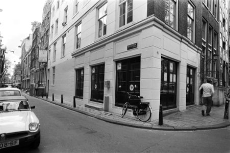 Opdracht Prat, exterieur ASA-uitzendbureau, Amsterdam, Bestanddeelnr 932-9605