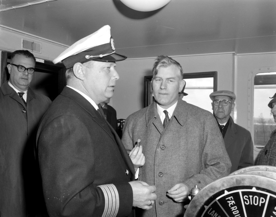 Opdracht Zaanlandse Scheepsbouw Maatschappij, proefvaart Lis Frelssen (reportage, Bestanddeelnr 913-9339