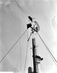 Opdracht Zaanlandse Scheepsbouw Mij de Marsdiep tijdens proefvaart, de Marsdiep, Bestanddeelnr 916-1948