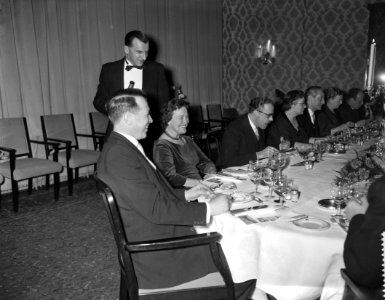 Opdrachten Du Croo & Brauns , diner, Bestanddeelnr 909-3253