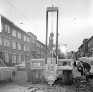 Opdracht Nierstratz, betonsplijtmachine in Den Haag, Bestanddeelnr 918-9225