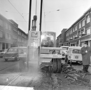 Opdracht Nierstratz, betonsplijtmachine in Den Haag, Bestanddeelnr 918-9226