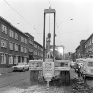 Opdracht Nierstratz, betonsplijtmachine in Den Haag, Bestanddeelnr 918-9219