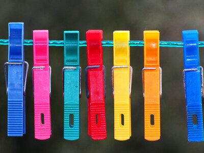 Colors colorful drying rack
