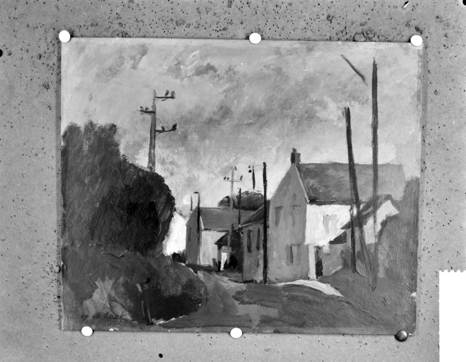 Opdracht Op de Laak, schilderij, Bestanddeelnr 915-9537