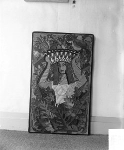 Opdracht Mejuffrouw Biegel Schilderij bij Santie, Bestanddeelnr 903-3939
