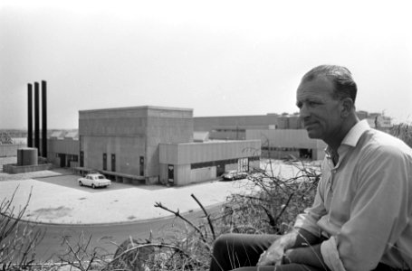 Opdracht Nordisk. Europees Space Centre Noordwijk, met fotograaf Jack de Nijs. Exterieur, Bestanddeelnr 920-5161