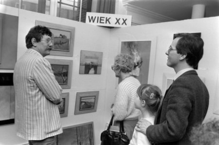 Opdracht Nieuwsblad van het Noorden Hylke de Vries van Galerie Wiek XX uit Gron, Bestanddeelnr 933-2748