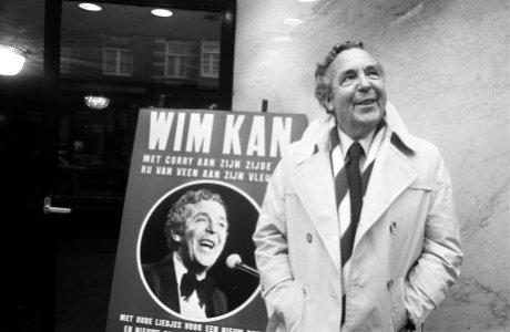 Opdracht Nieuwsblad van het Noorden , Wim Kan (koppen), Bestanddeelnr 927-6499