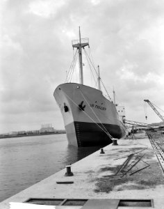 Opdracht Zaanlandse Scheepsbouw Maatschappij, proefvaart Lis Frelssen (reportage, Bestanddeelnr 913-9356