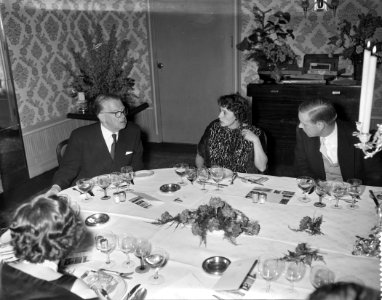 Opdrachten Du Croo & Brauns , diner, Bestanddeelnr 909-3249