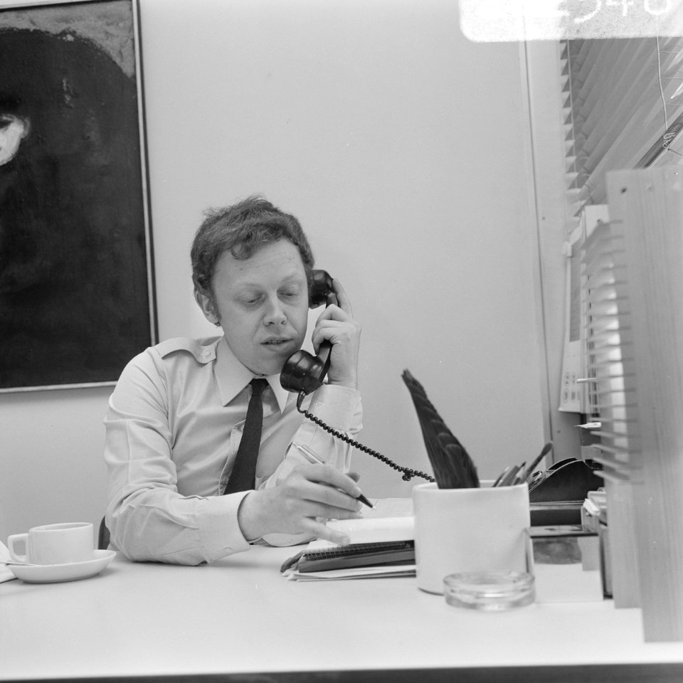 Opdracht Gelderlander Paul Mertz , directeur Prad, Bestanddeelnr 922-2346