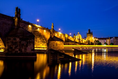 Prague czech republic pedestrian photo