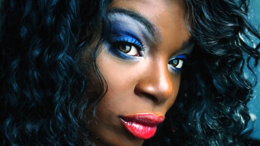 Portrait beautiful model