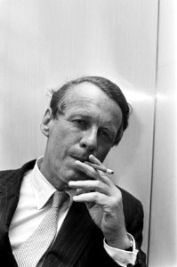 Opdracht Haagse Post Bijeenkomst Amstelhotel, David Ogilvy (kop), Amerikaans rec, Bestanddeelnr 922-5100