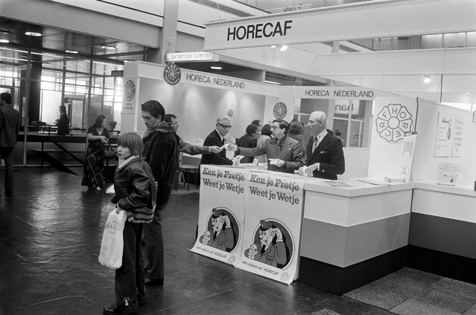 Opdracht Hotel Revue , stand op Horecava, Bestanddeelnr 927-6815