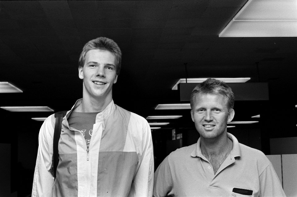 Opdracht GPD Rick Smits (links) en Ruud Harrewijen, Bestanddeelnr 933-6988