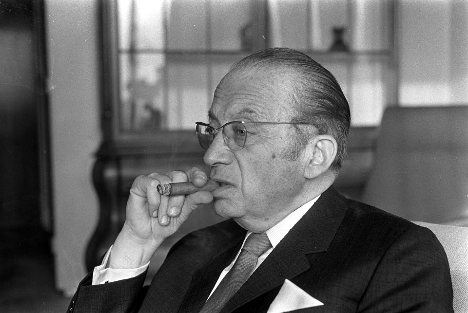 Opdracht Haagse Post de heer Lederman (van de Bijenkorf), kop, Bestanddeelnr 921-8874