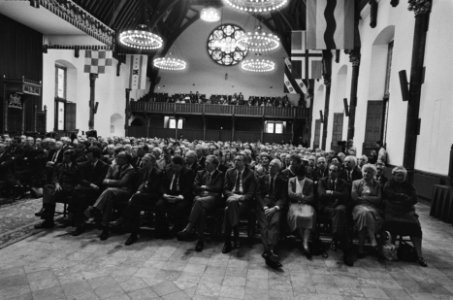Opdracht Historisch Comite , Chr. Dem. Gerbrandy herdenking in Ridderzaal, Bestanddeelnr 933-3208
