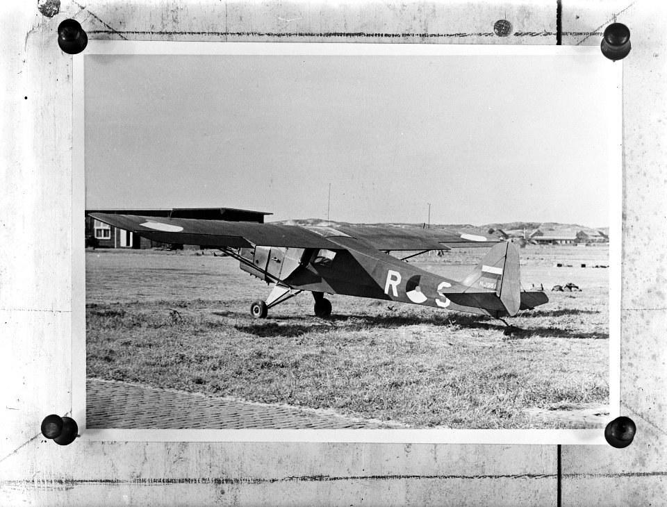 Opdracht Marvo vliegtuig RS Auster, Bestanddeelnr 902-7143
