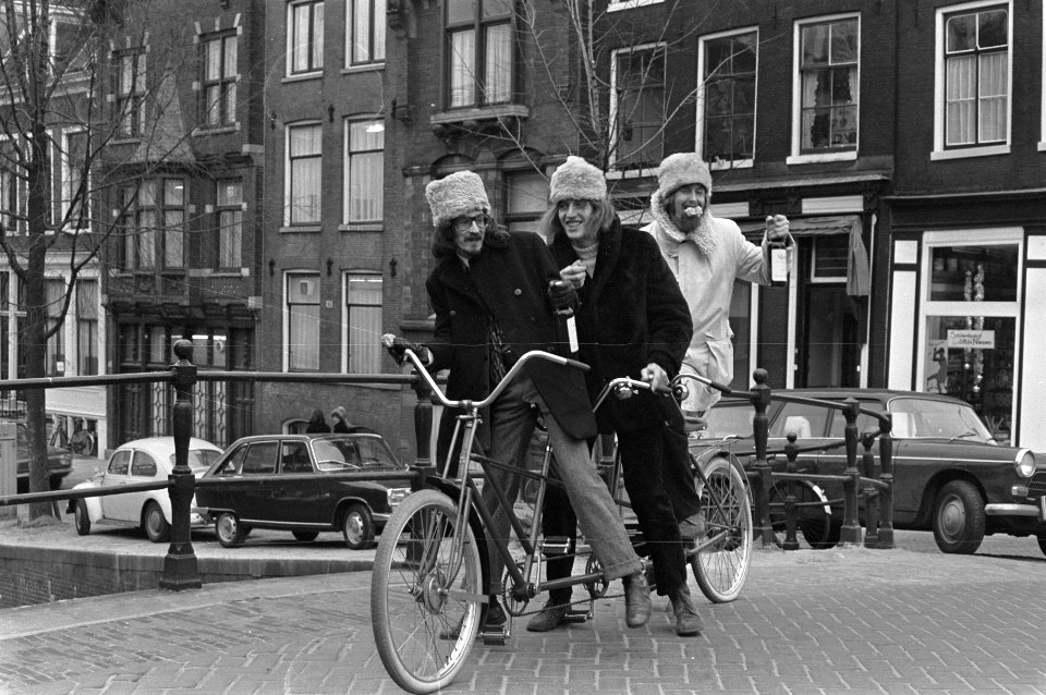 Op tandem met oliebollen en champagne op weg naar 1972, Bestanddeelnr 925-2731