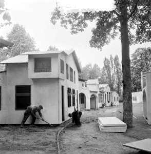 Opbouw muziekstad Den Bosch Hal Muziekhof, Bestanddeelnr 905-7140