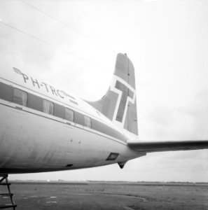 Opdracht Haagse Courant . Vliegtuig Transavia, Bestanddeelnr 920-6019