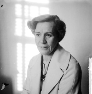 Opdracht Algemeen Dagblad Rotterdam Portret mevrouw van Vliet de Munnik, Bestanddeelnr 912-7249