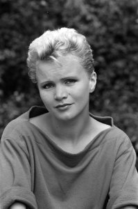Opdracht Audet Nieuwsdienst, Renée Soutendijk, filmactrice, kop, Bestanddeelnr 931-6137