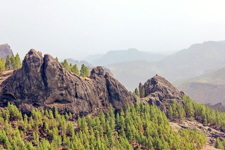 Rocks cliff mountain photo