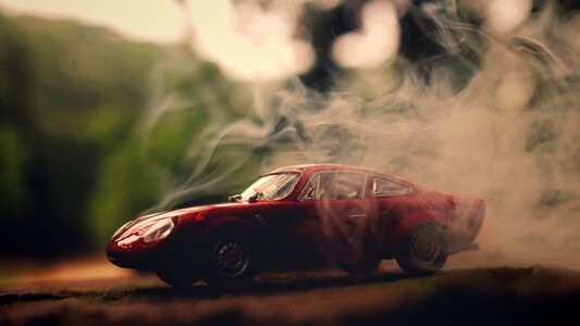 Miniature cars photography