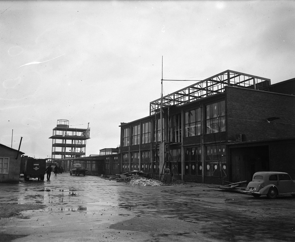 Opbouw Schiphol. Hoofdgebouw, Bestanddeelnr 902-5404
