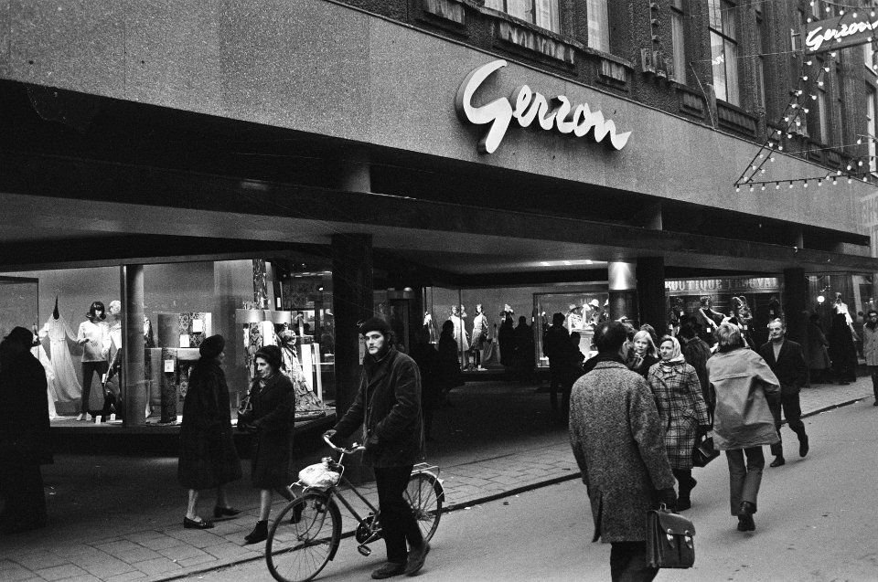 Opdracht Elsevier Winkel Gerzon, Kalverstraat, Amsterdam exterieur, Bestanddeelnr 924-1447