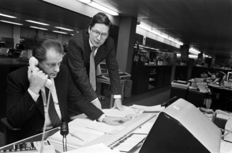 Opdracht Financieel Dagblad , heer Loudon, lid RvB Amrobank, Bestanddeelnr 933-5014