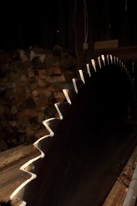 The structure of the fuel chopped tree