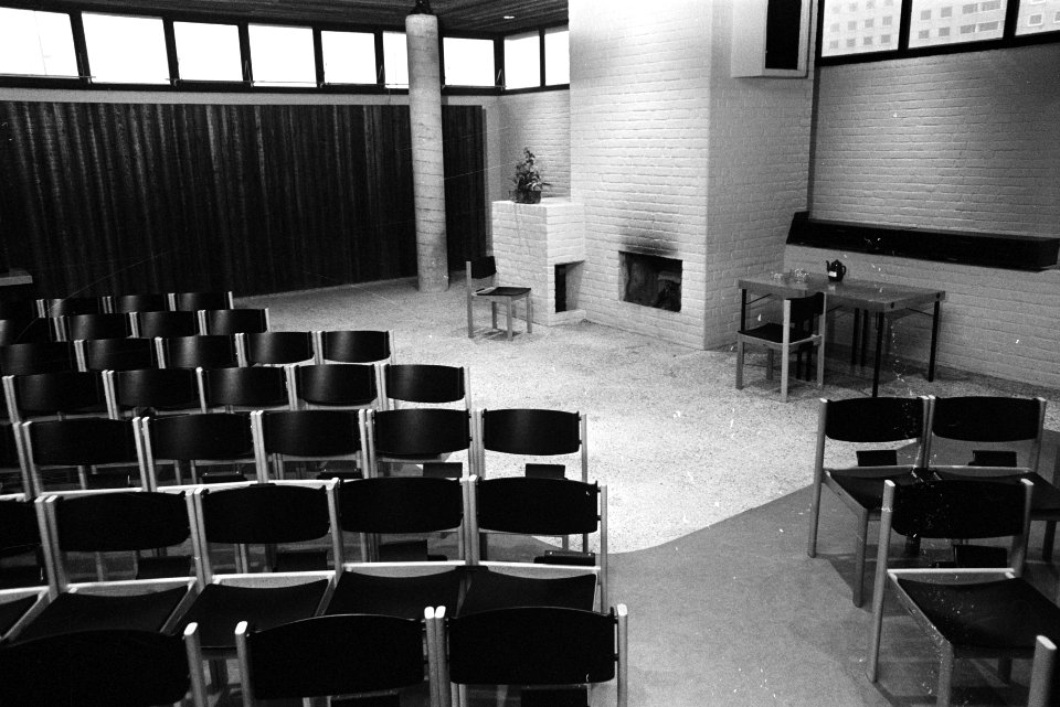 Opdracht Gelderlander. Interieur Nieuwe Kerk (RK), Salvatorekerk, Amsterdam-Nieu, Bestanddeelnr 923-1972