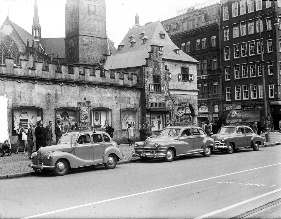 Opdracht Kinsbergen autos op Damstad, Bestanddeelnr 904-0400