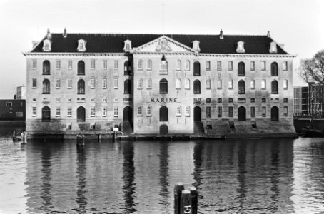 Opdracht Elsevier s Lands Kledingmagazijn in Oosterdok Amsterdam, exterieur, Bestanddeelnr 924-1658