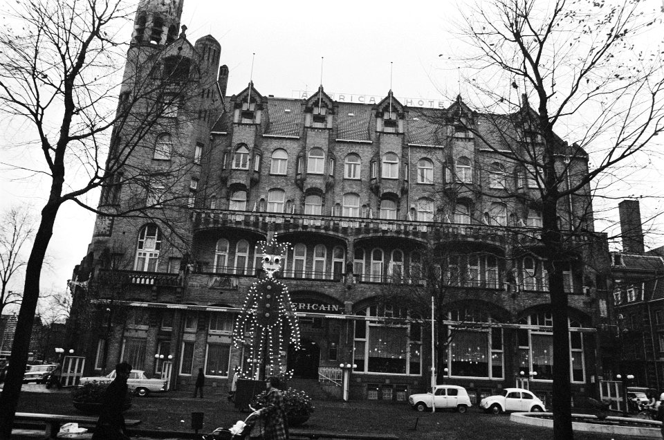 Opdracht Elsevier. Americain Hotel Amsterdam , exterieur, Bestanddeelnr 922-9804