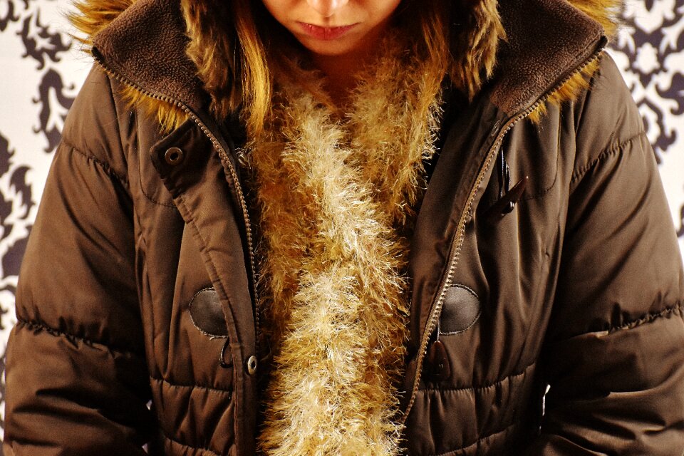 Woman girl modern
