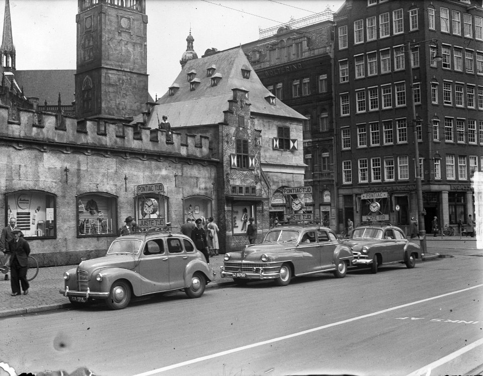 Opdracht Kinsbergen autos op Damstad, Bestanddeelnr 904-0398