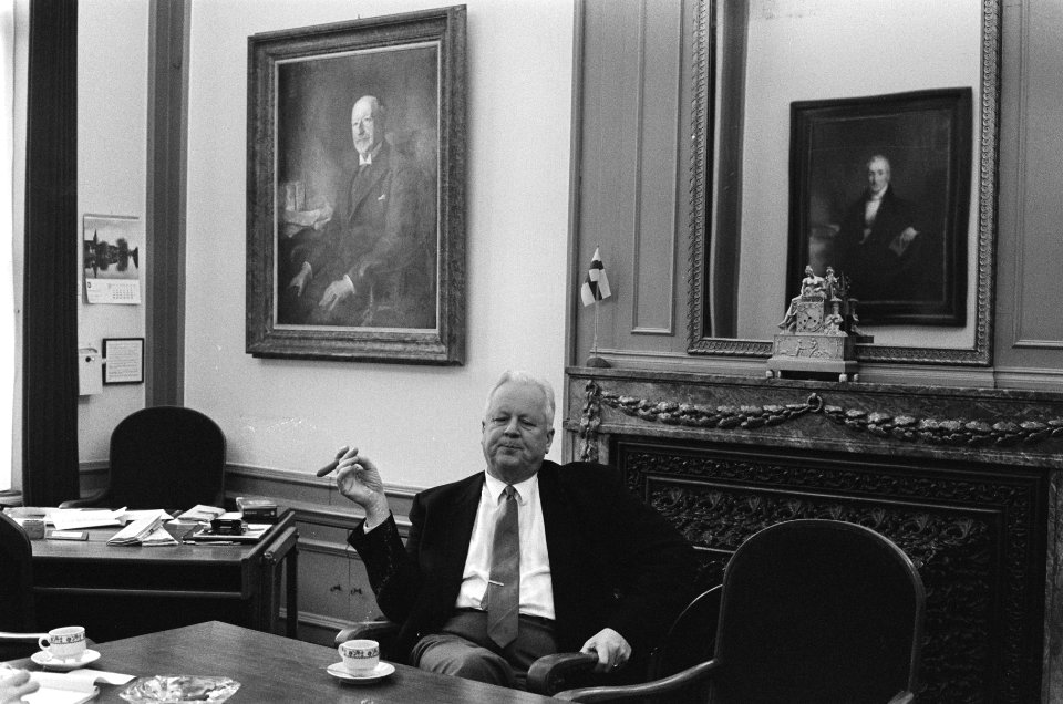 Opdracht Gelderlander zakenman E. van Eeghen , kop, Bestanddeelnr 933-4739