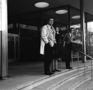 Opdracht Limburgs Dagblad, Toon Hermans bij Hiltonhotel, Bestanddeelnr 921-1071
