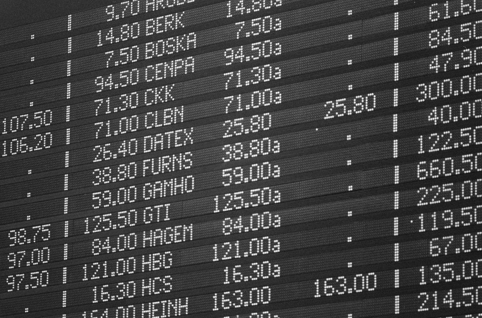 Opdracht Financieel Dagblad , beursnotering Datex, Bestanddeelnr 934-0682