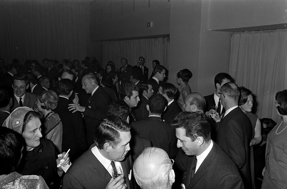 Opdracht hr. Duinker receptie Hilton Hotel . Iberia Airlines, Bestanddeelnr 920-8616