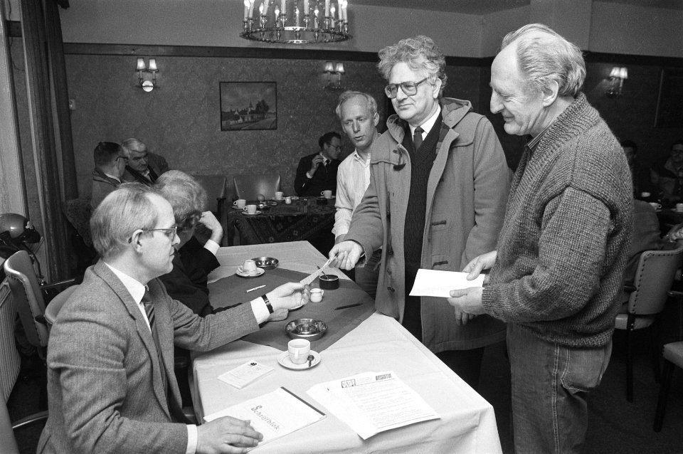 Opdracht Industriebond FNV stakers in Amsterdam, Bestanddeelnr 933-6461