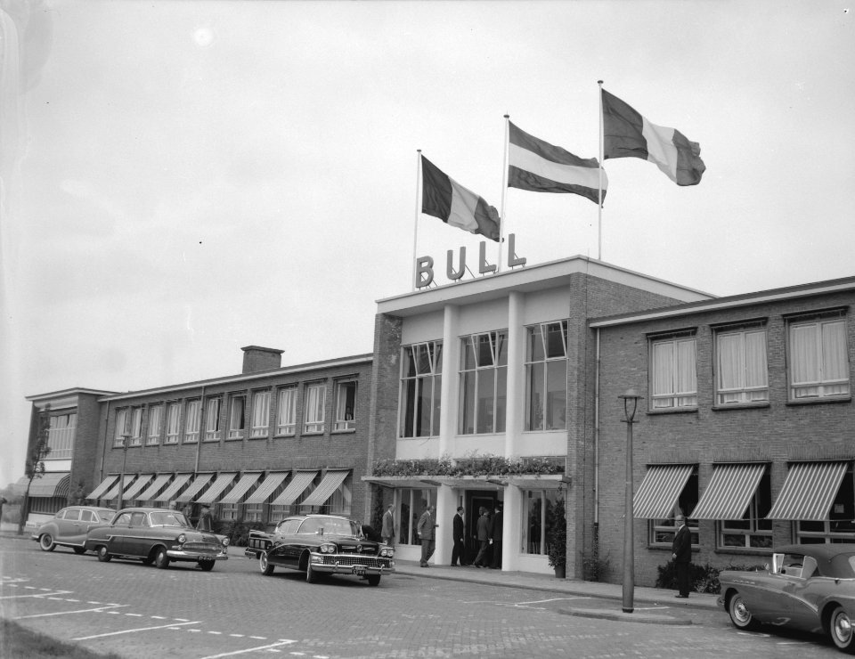Opening Rekencentrum van Bull Nederland door Prins Bernhard, Bestanddeelnr 909-6482